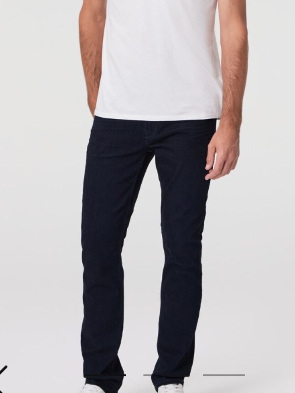 PAIGE Men’s Federal Skinny Slim Dark Wash Skinny Jeans Size-34